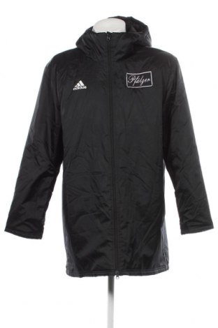 Ανδρικό μπουφάν Adidas, Μέγεθος L, Χρώμα Μαύρο, Τιμή 68,47 €