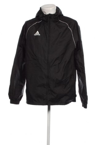 Ανδρικό μπουφάν Adidas, Μέγεθος L, Χρώμα Μαύρο, Τιμή 35,88 €