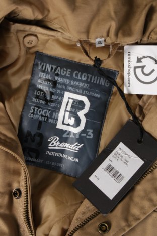 Ανδρικό μπουφάν Brandit, Μέγεθος XL, Χρώμα  Μπέζ, Τιμή 57,90 €