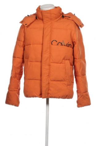 Herrenjacke Calvin Klein Jeans, Größe L, Farbe Orange, Preis € 161,24