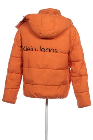 Мъжко яке Calvin Klein Jeans, Размер L, Цвят Оранжев, Цена 254,15 лв.