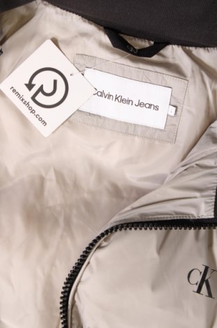 Męska kurtka Calvin Klein Jeans, Rozmiar L, Kolor Szary, Cena 677,42 zł