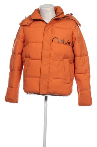 Мъжко яке Calvin Klein Jeans, Размер M, Цвят Оранжев, Цена 254,15 лв.