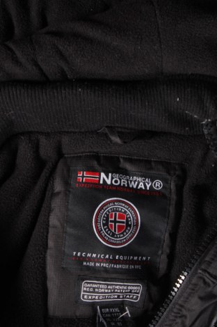 Męska kurtka Geographical Norway, Rozmiar 3XL, Kolor Czarny, Cena 483,94 zł