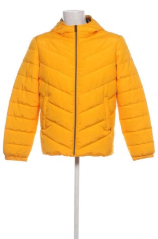 Ανδρικό μπουφάν Guess, Μέγεθος L, Χρώμα Κίτρινο, Τιμή 115,88 €