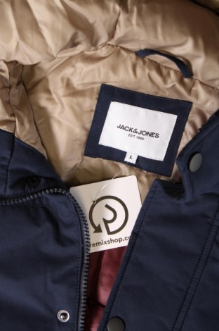 Pánska bunda  Jack & Jones, Veľkosť L, Farba Modrá, Cena  25,05 €