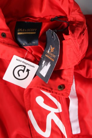 Pánska bunda  Lyle & Scott, Veľkosť M, Farba Červená, Cena  44,95 €