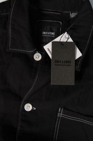 Ανδρικό μπουφάν Only & Sons, Μέγεθος M, Χρώμα Μαύρο, Τιμή 39,69 €