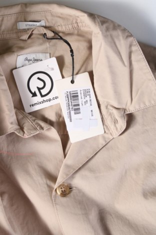 Herrenjacke Pepe Jeans, Größe M, Farbe Beige, Preis 24,99 €