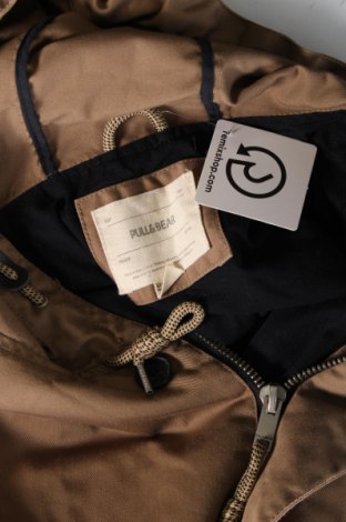 Ανδρικό μπουφάν Pull&Bear, Μέγεθος M, Χρώμα  Μπέζ, Τιμή 12,72 €