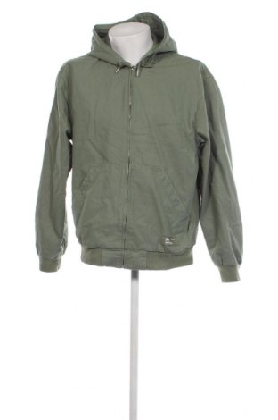 Ανδρικό μπουφάν Pull&Bear, Μέγεθος L, Χρώμα Πράσινο, Τιμή 16,33 €