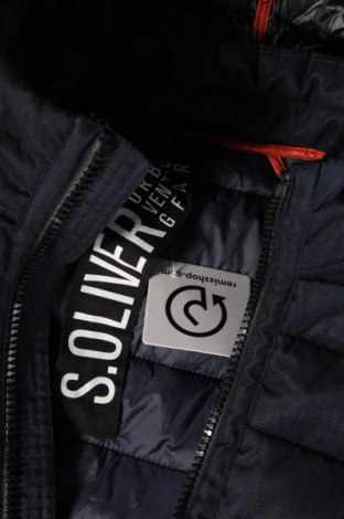 Pánska bunda  S.Oliver, Veľkosť S, Farba Modrá, Cena  19,28 €