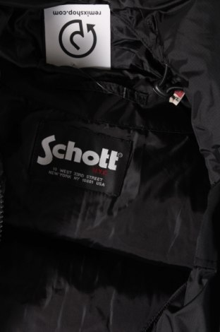 Мъжко яке Schott, Размер XXL, Цвят Черен, Цена 228,60 лв.
