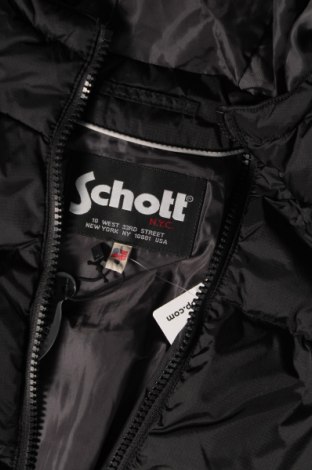 Мъжко яке Schott, Размер S, Цвят Черен, Цена 190,50 лв.