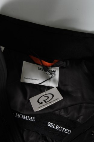 Ανδρικό μπουφάν Selected Homme, Μέγεθος S, Χρώμα Μαύρο, Τιμή 54,28 €