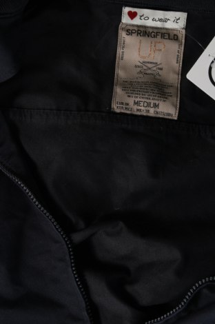 Ανδρικό μπουφάν Springfield, Μέγεθος M, Χρώμα Μπλέ, Τιμή 18,93 €