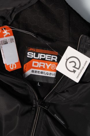 Ανδρικό μπουφάν Superdry, Μέγεθος L, Χρώμα Μαύρο, Τιμή 22,43 €