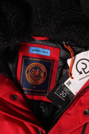 Ανδρικό μπουφάν Superdry, Μέγεθος 3XL, Χρώμα Κόκκινο, Τιμή 71,03 €