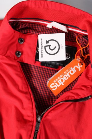 Ανδρικό μπουφάν Superdry, Μέγεθος XL, Χρώμα Κόκκινο, Τιμή 91,75 €