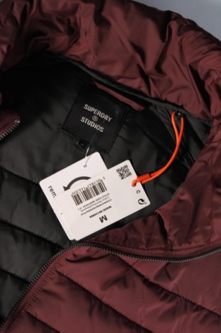 Ανδρικό μπουφάν Superdry, Μέγεθος M, Χρώμα Κόκκινο, Τιμή 54,64 €