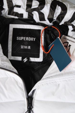 Ανδρικό μπουφάν Superdry, Μέγεθος XXL, Χρώμα Λευκό, Τιμή 23,86 €