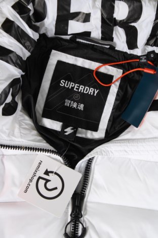 Herrenjacke Superdry, Größe S, Farbe Weiß, Preis € 22,94