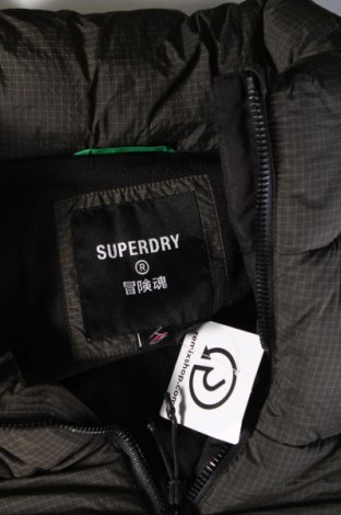 Ανδρικό μπουφάν Superdry, Μέγεθος M, Χρώμα Πράσινο, Τιμή 32,78 €