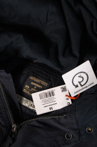 Ανδρικό μπουφάν Superdry, Μέγεθος M, Χρώμα Μπλέ, Τιμή 38,25 €
