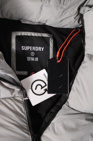Ανδρικό μπουφάν Superdry, Μέγεθος 3XL, Χρώμα Γκρί, Τιμή 76,50 €