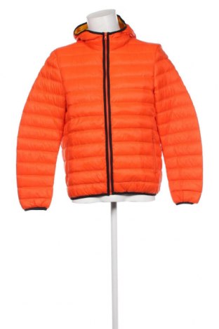 Ανδρικό μπουφάν United Colors Of Benetton, Μέγεθος XL, Χρώμα Πορτοκαλί, Τιμή 72,37 €