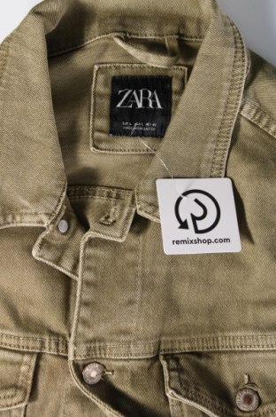 Pánska bunda  Zara, Veľkosť L, Farba Zelená, Cena  23,25 €