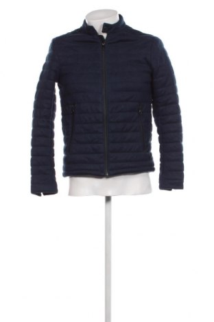 Ανδρικό μπουφάν Zara Man, Μέγεθος M, Χρώμα Μπλέ, Τιμή 15,22 €