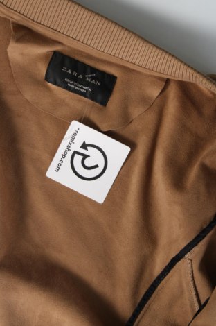 Pánská bunda  Zara Man, Velikost M, Barva Hnědá, Cena  654,00 Kč