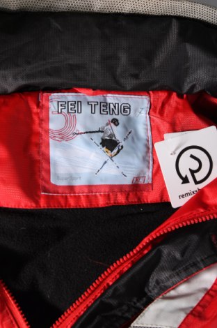 Pánska bunda pre zimné športy, Veľkosť XL, Farba Červená, Cena  11,70 €