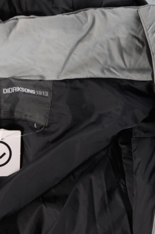 Herrenjacke für Wintersports Didriksons, Größe L, Farbe Grau, Preis 81,31 €