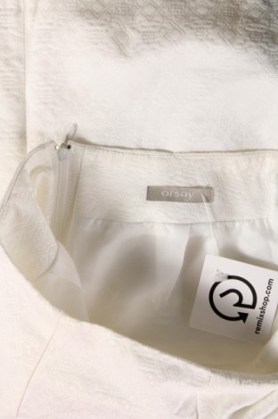 Spódnica Orsay, Rozmiar S, Kolor Biały, Cena 43,77 zł