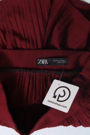 Пола Zara, Размер XS, Цвят Червен, Цена 10,20 лв.