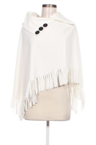 Poncho, Größe M, Farbe Weiß, Preis € 7,98