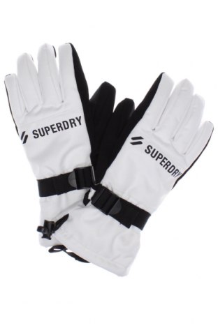 Handschuhe für Wintersport Superdry, Farbe Weiß, Preis 16,24 €