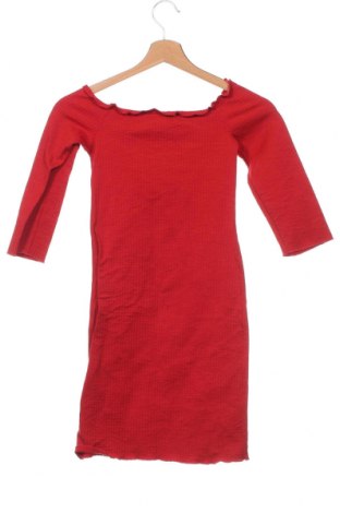 Φόρεμα Bershka, Μέγεθος XS, Χρώμα Κόκκινο, Τιμή 14,83 €