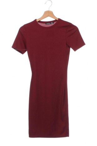 Kleid Boohoo, Größe XS, Farbe Rot, Preis 7,12 €