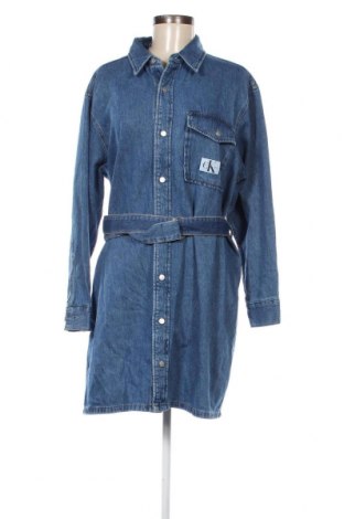 Kleid Calvin Klein Jeans, Größe L, Farbe Blau, Preis € 64,33