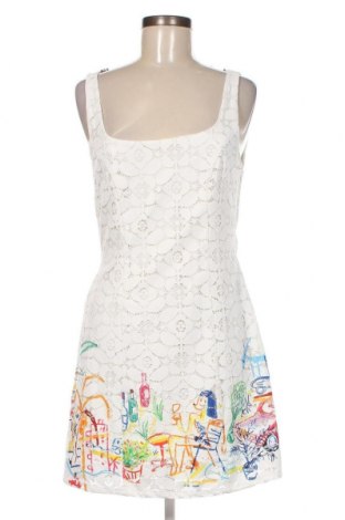 Kleid Desigual, Größe M, Farbe Weiß, Preis 48,20 €