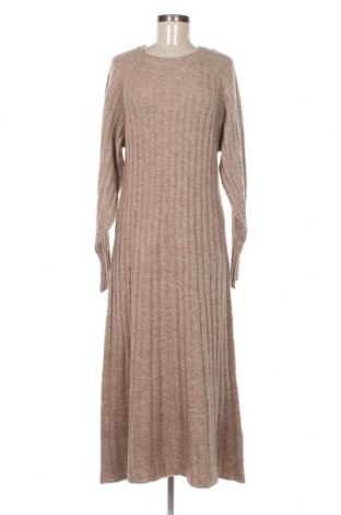 Φόρεμα Gina Tricot, Μέγεθος L, Χρώμα  Μπέζ, Τιμή 21,83 €