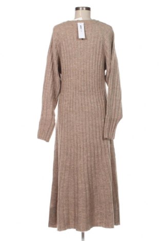 Φόρεμα Gina Tricot, Μέγεθος L, Χρώμα  Μπέζ, Τιμή 21,83 €