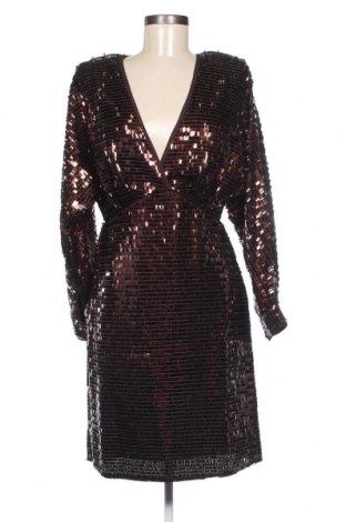 Kleid Karen Millen, Größe L, Farbe Braun, Preis 31,70 €