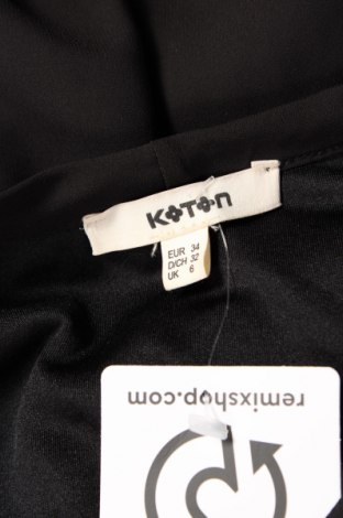 Kleid Koton, Größe XS, Farbe Schwarz, Preis 11,99 €