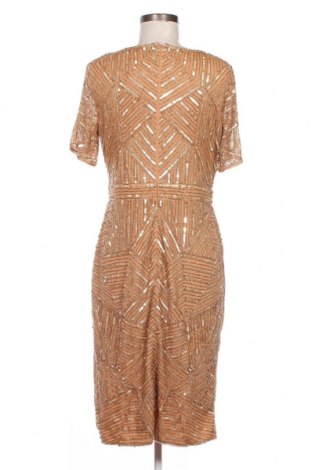 Sukienka Lace & Beads, Rozmiar XL, Kolor Brązowy, Cena 321,84 zł