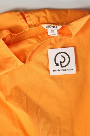 Kleid Monki, Größe XXS, Farbe Orange, Preis € 6,23