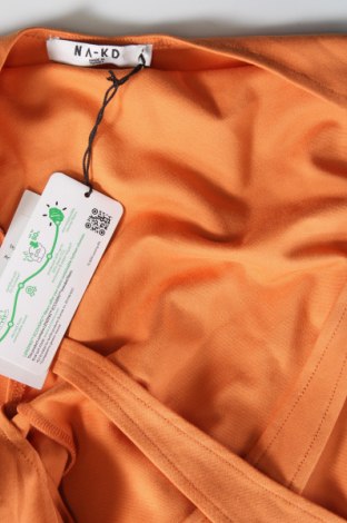 Šaty  NA-KD, Velikost XS, Barva Oranžová, Cena  1 041,00 Kč